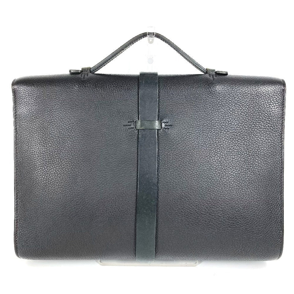 Hermes Business bag leather black Etrivieres Document