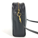 Hermes Shoulder Bag leather black Jockey Horse Cheval