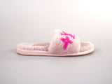 Louis Vuitton Shearling Magnetic Flat Mule 38 Rose Clair