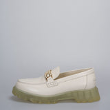 Christian Dior White Loafers 36.5