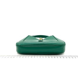 Gucci Jackie 1961 Mini Handbag in Green Leather with Adjustable Strap