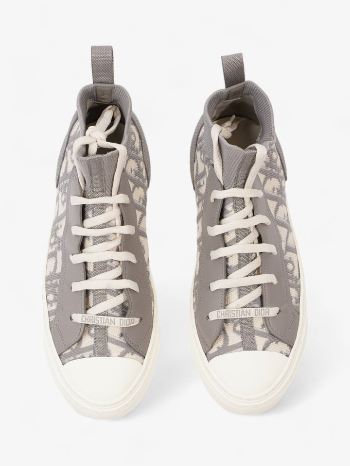 Christian Dior Walk 'n' Dior Deep Grey Technical Fabric EU 37.5 UK 4.5