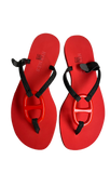 Hermes Kala Nera Sandals Rouge