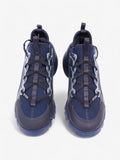 Christian Dior D-Connect Sneakers Navy Technical Fabric EU 37.5 UK 4.5