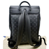 Louis Vuitton Steamer Monogram Eclipse Backpack Bag Black