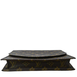Louis Vuitton Rabat Pochette Monogram Canvas Clutch Bag Brown