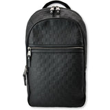 Louis Vuitton Michael Damier Infini Leather Backpack Bag Black