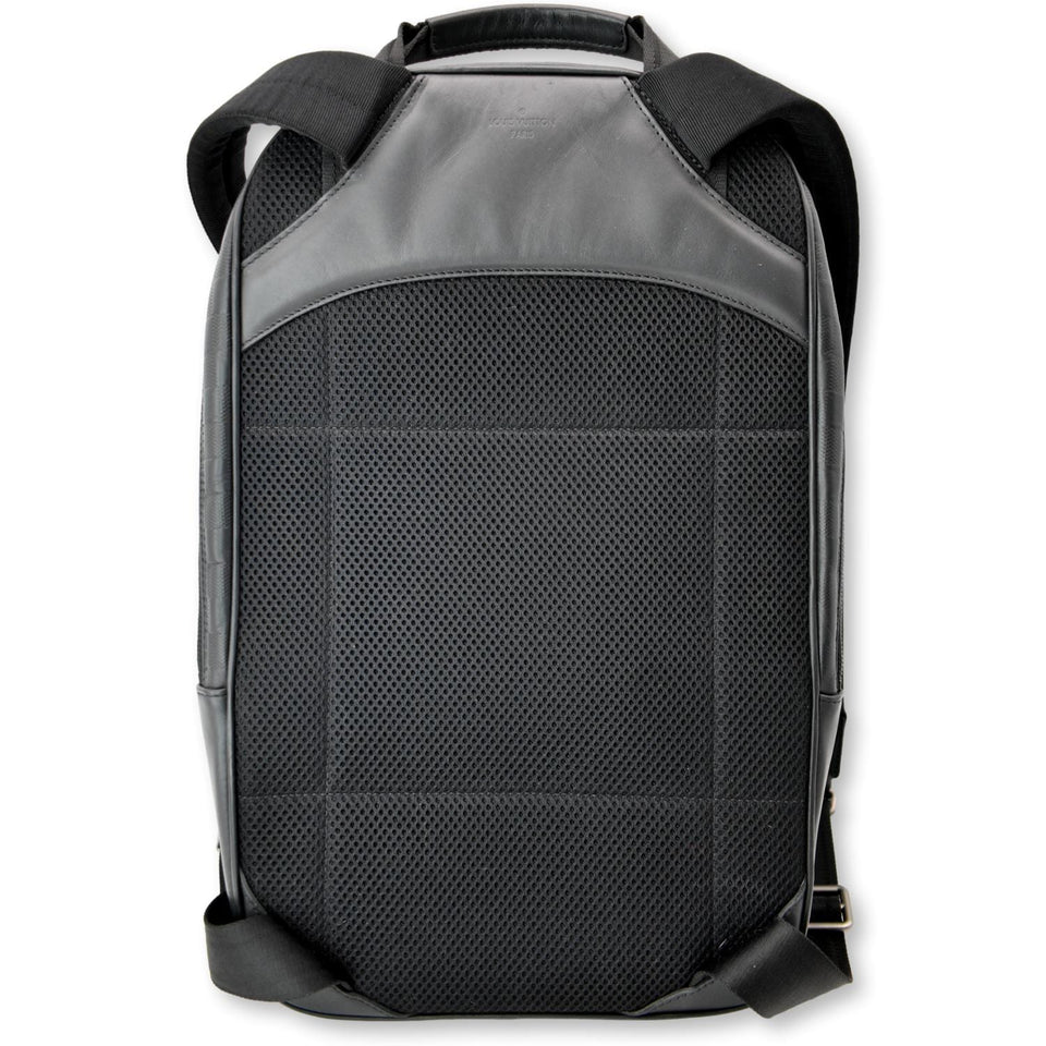 Louis Vuitton Michael Damier Infini Leather Backpack Bag Black