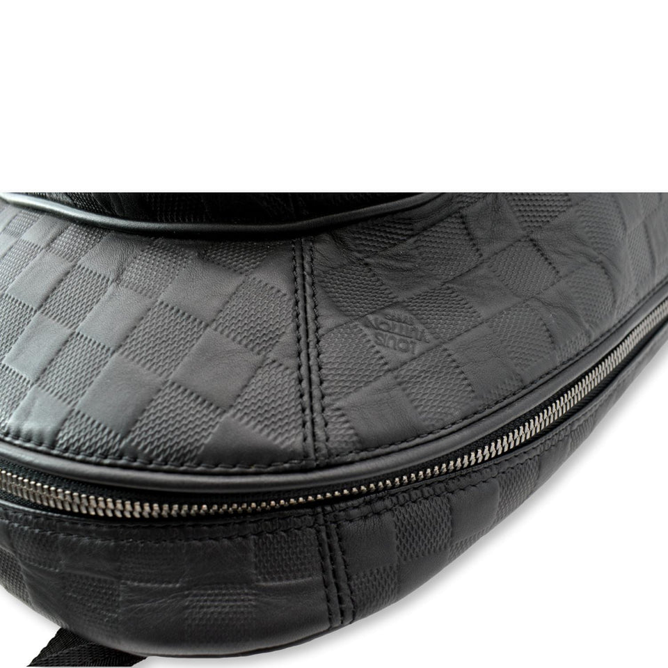 Louis Vuitton Michael Damier Infini Leather Backpack Bag Black