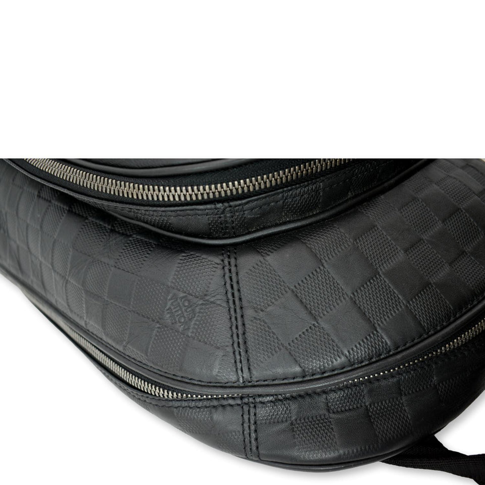 Louis Vuitton Michael Damier Infini Leather Backpack Bag Black