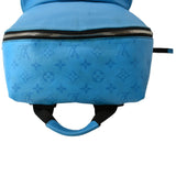 Louis Vuitton Discovery Monogram Leather Backpack Blue