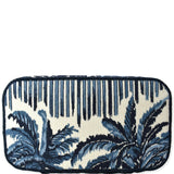 Christian Dior DiorTravel Oblique Embroidery Vanity Case Blue