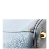 Christian Dior Large Diorissimo Leather Shoulder Bag Blue