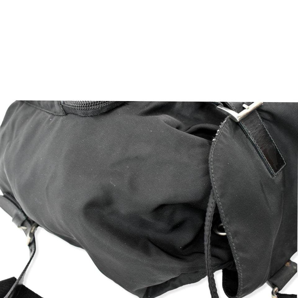 Prada Vintage Nylon Backpack Black