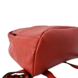 Louis Vuitton Sorbonne Monogram Empreinte Leather Backpack Red