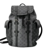 Louis Vuitton Christopher PM Reverse Monogram Eclipse Backpack Bag Black