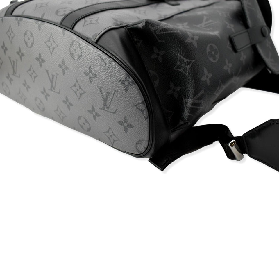 Louis Vuitton Christopher PM Reverse Monogram Eclipse Backpack Bag Black