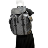 Louis Vuitton Christopher PM Reverse Monogram Eclipse Backpack Bag Black