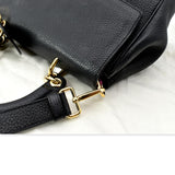Christian Dior Be Dior Small Leather Flap Shoulder Bag Black