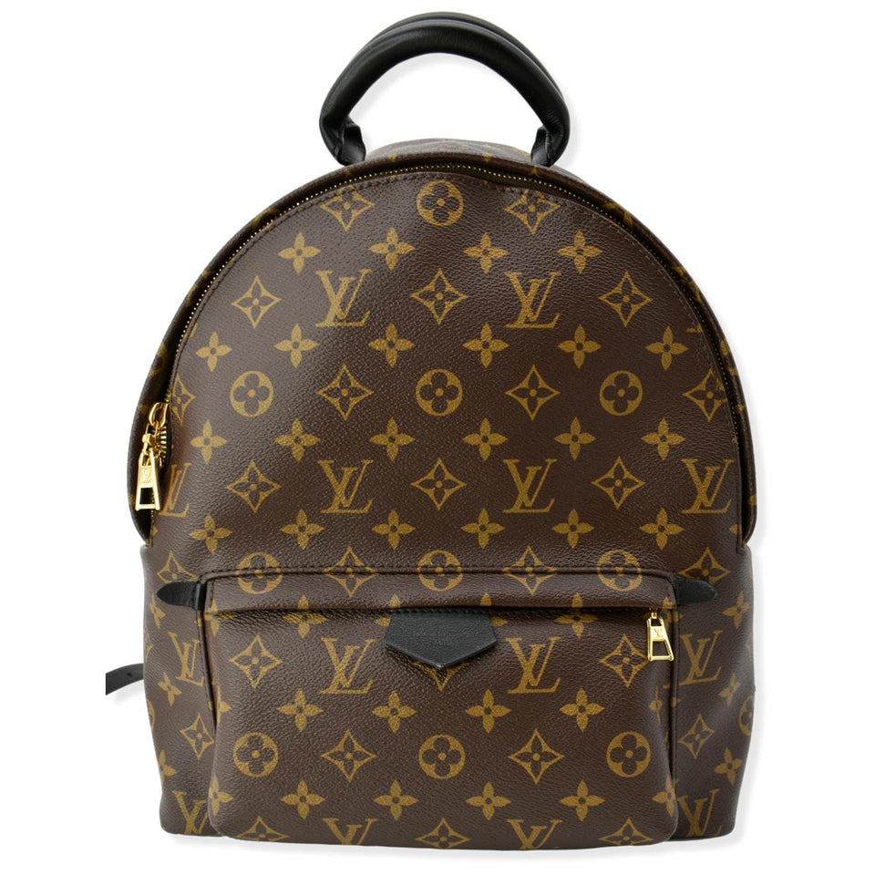 Louis Vuitton Palm Springs MM Monogram Canvas Backpack Brown