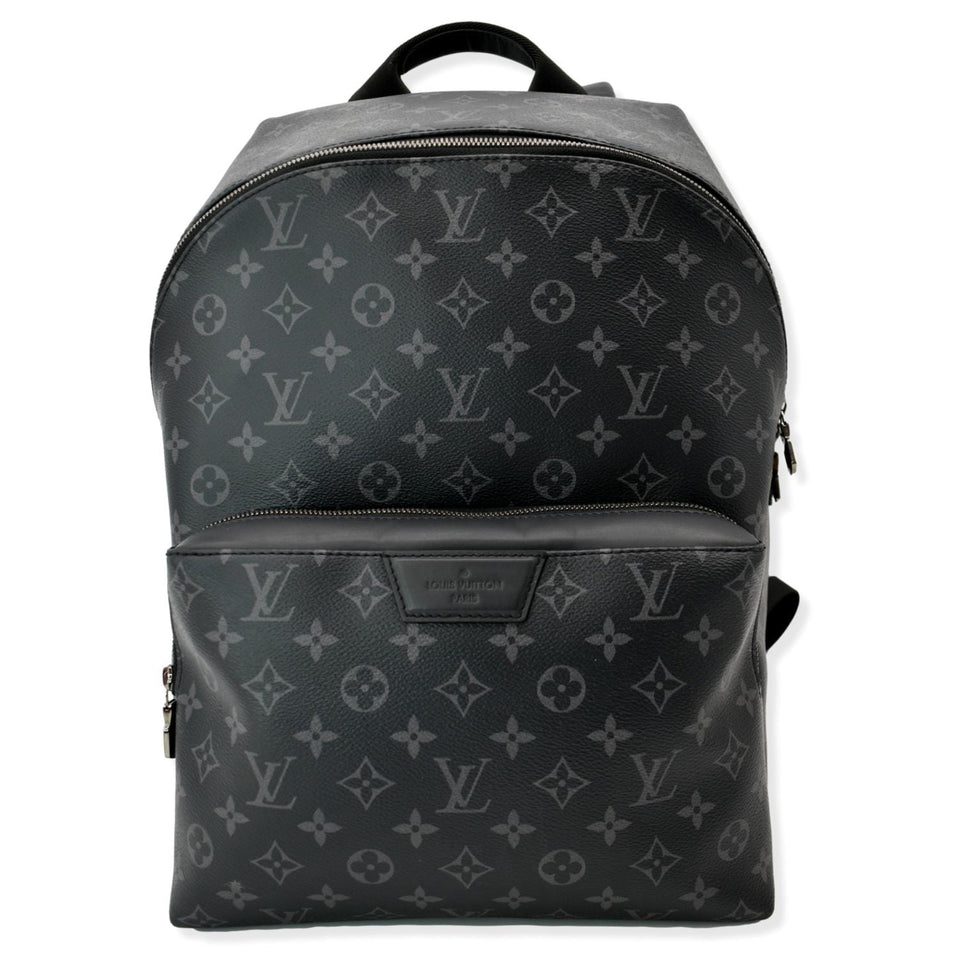 Louis Vuitton Discovery Monogram Eclipse Backpack Bag Black