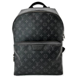 Louis Vuitton Discovery Monogram Eclipse Backpack Bag Black