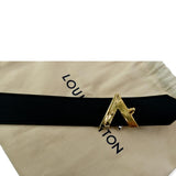 Louis Vuitton Twist Epi Leather Belt Black 90/36