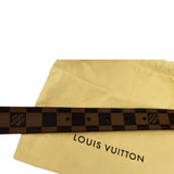 Louis Vuitton Essential V Damier Ebene Belt Brown