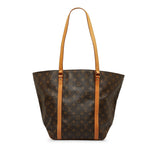 Brown Louis Vuitton Monogram Sac Shopping 48 Tote Bag