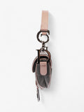 Christian Dior Saddle Bag Grey / Light Pink Denim