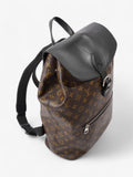 Louis Vuitton Macassar Backpack Black / Monogram Coated Canvas