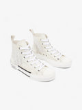 Christian Dior B23 High Top White Canvas EU 40 UK 7