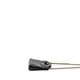 Chanel 24c Mini 31 Clutch With Chain Shiny Calfskin Black L (Microchip)