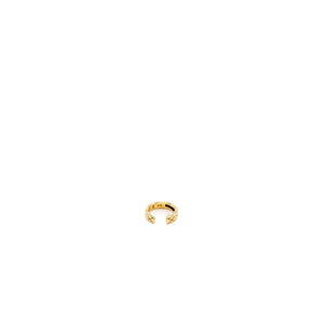 Chanel Coco Crush Single Earrings Quilted motif Beige Gold, Diamonds