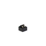 Chanel cc logo earrings with pink/crystal Gold tone