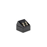 Chanel Pearl CC Logo Drop Earrings Crystal Light Gold Tone