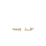 Chanel Coco/ Chanel Letter Earrings L