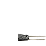 Chanel 24S Mini 31 Clutch with Chain Shiny Lambskin Black L (microchip)