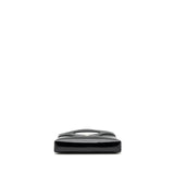 Chanel 24c Mini 31 Clutch With Chain Shiny Calfskin  Black L(Microchip)