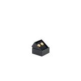 Chanel cc logo shell earrings multicolour crystal gold tone