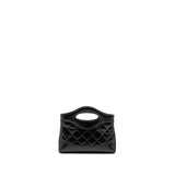 Chanel Mini 31 Clutch with Chain shiny lambskin black L (microchip)