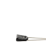Chanel Mini 31 Clutch with Chain shiny lambskin black L (microchip)
