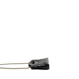 Chanel Mini 31 Clutch with Chain shiny lambskin black L (microchip)