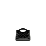 Chanel Mini 31 Clutch With Chain Shiny Calfskin Black L (Microchip)