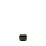 Chanel Small Vanity Clutch with Chain CC Pearl Caviar Black L