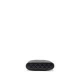 Chanel Classic CC Clutch with Chain Caviar Black L (Microchip)