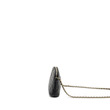 Chanel Classic CC Clutch with Chain Caviar Black L (Microchip)