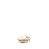 Chanel 23C Round Clutch Lambskin White L (Microchip)