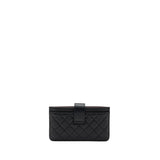 Chanel Clutch Wallet Caviar Black L