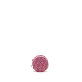 Chanel Round Clutch with Chain Tweed Pink/Multicolour L